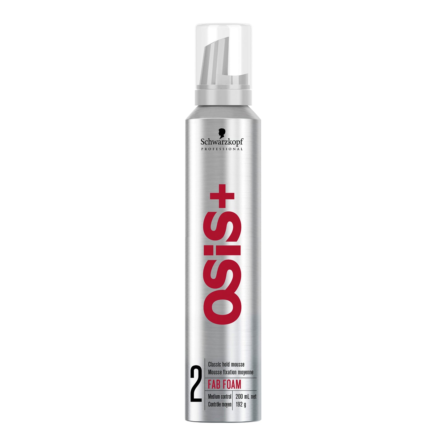 OSiS+ FAB FOAM Classic Hold Mousse, 200mL