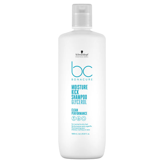 BC Bonacure Moisture Kick Shampoo, 1000mL